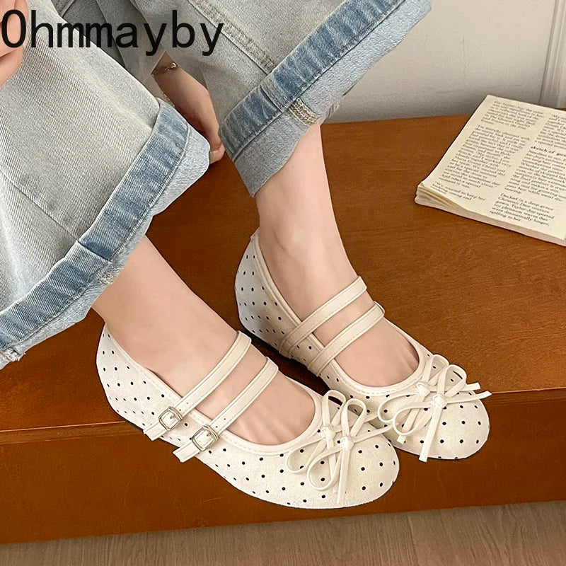 Women's Plaid Mary Jane Platform Pumps | Butterfly-Knot