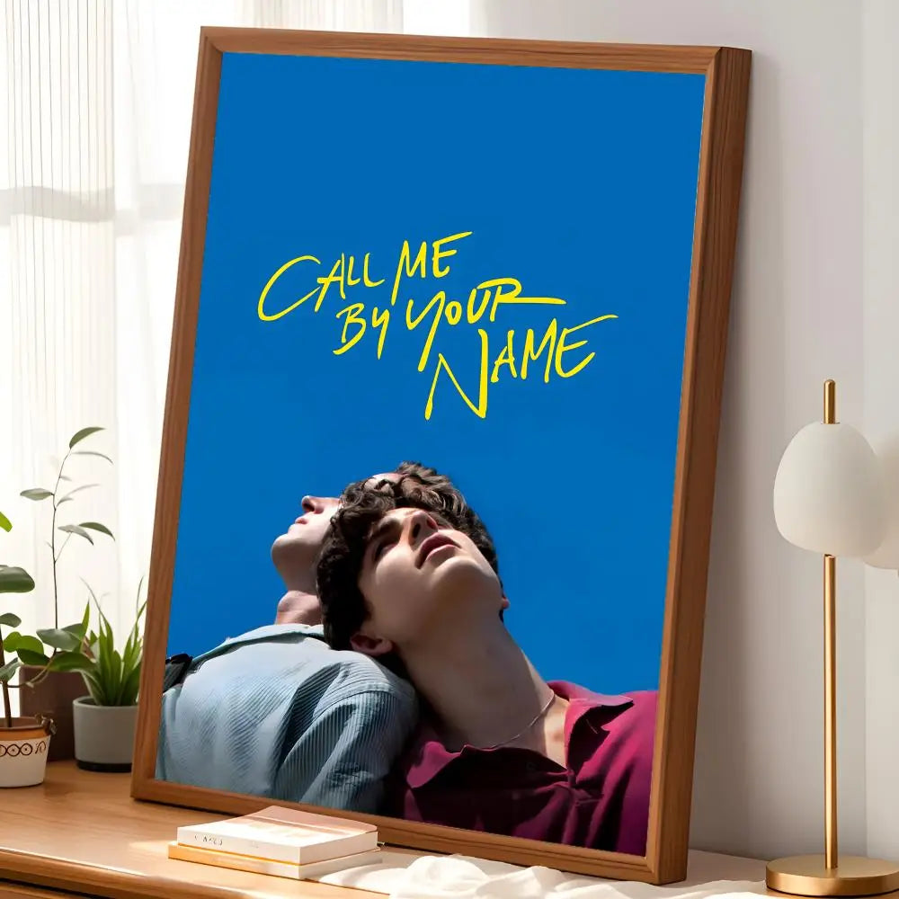 Call Me by Your Name Movie Poster – HD Self-Stick PVC Wall Art