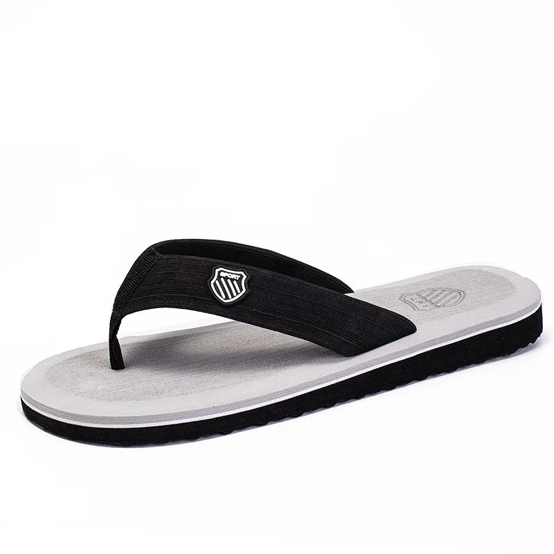 Men's Anti-Slip Flip Flops Beach Sandals & Indoor Slippers