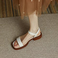 Women's Low Heel Square Sandals – Casual Office Shoes Sz 35-42