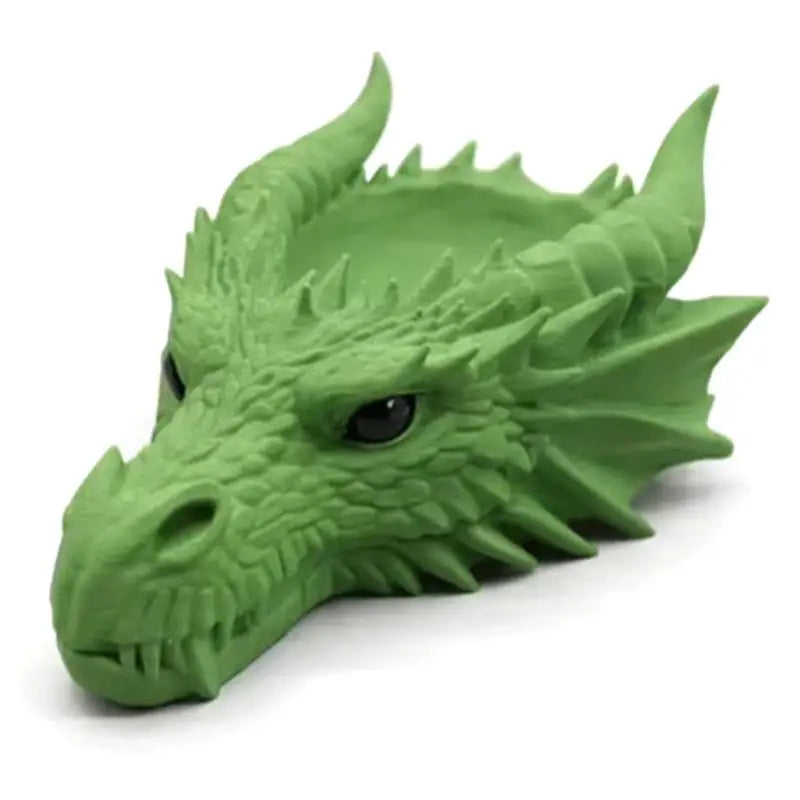 Gothic Dragon Head Jewelry Tray | Dark Decor Trinket Dish