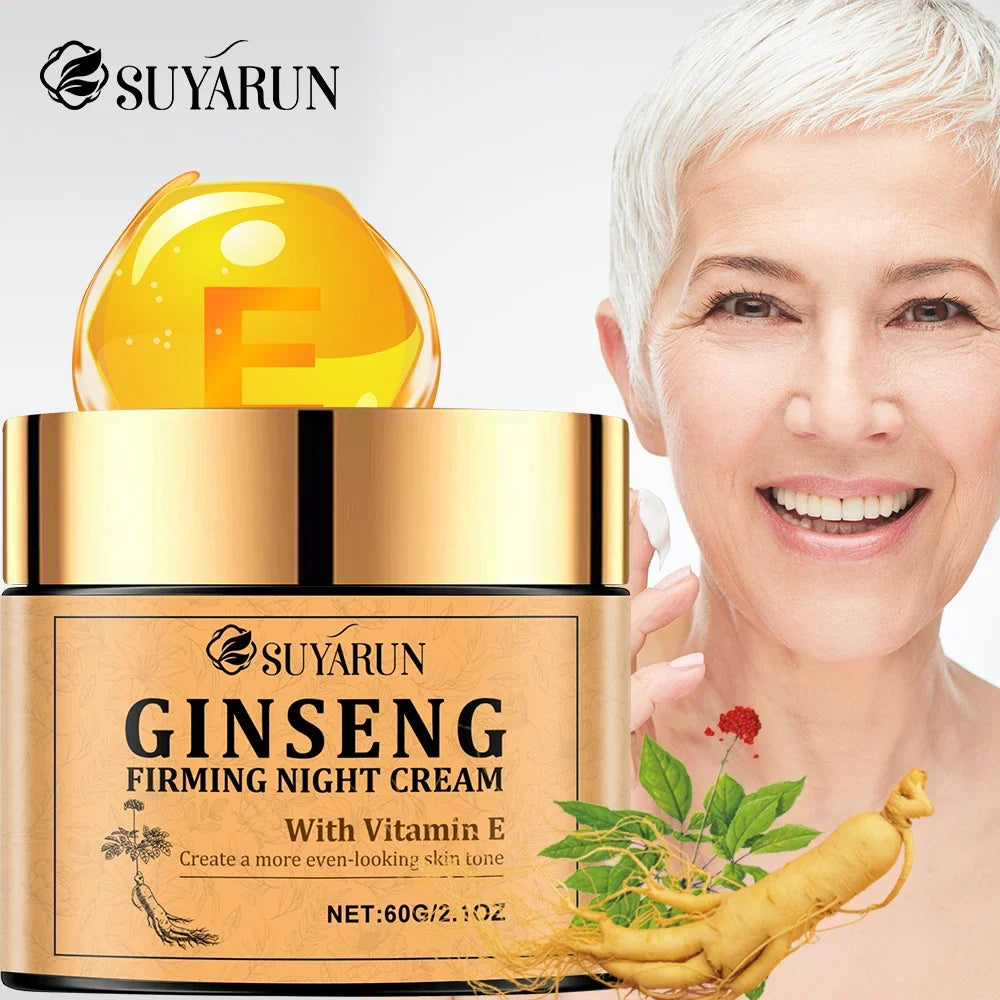 SUYARUN Ginseng Firming Night Cream – Retinol Anti-Aging