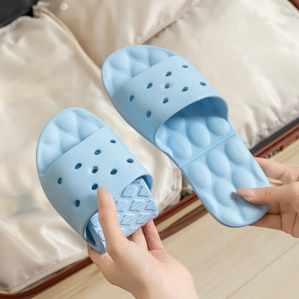 Foldable EVA Non-Slip Slippers | Beach, Travel & Indoor Slides
