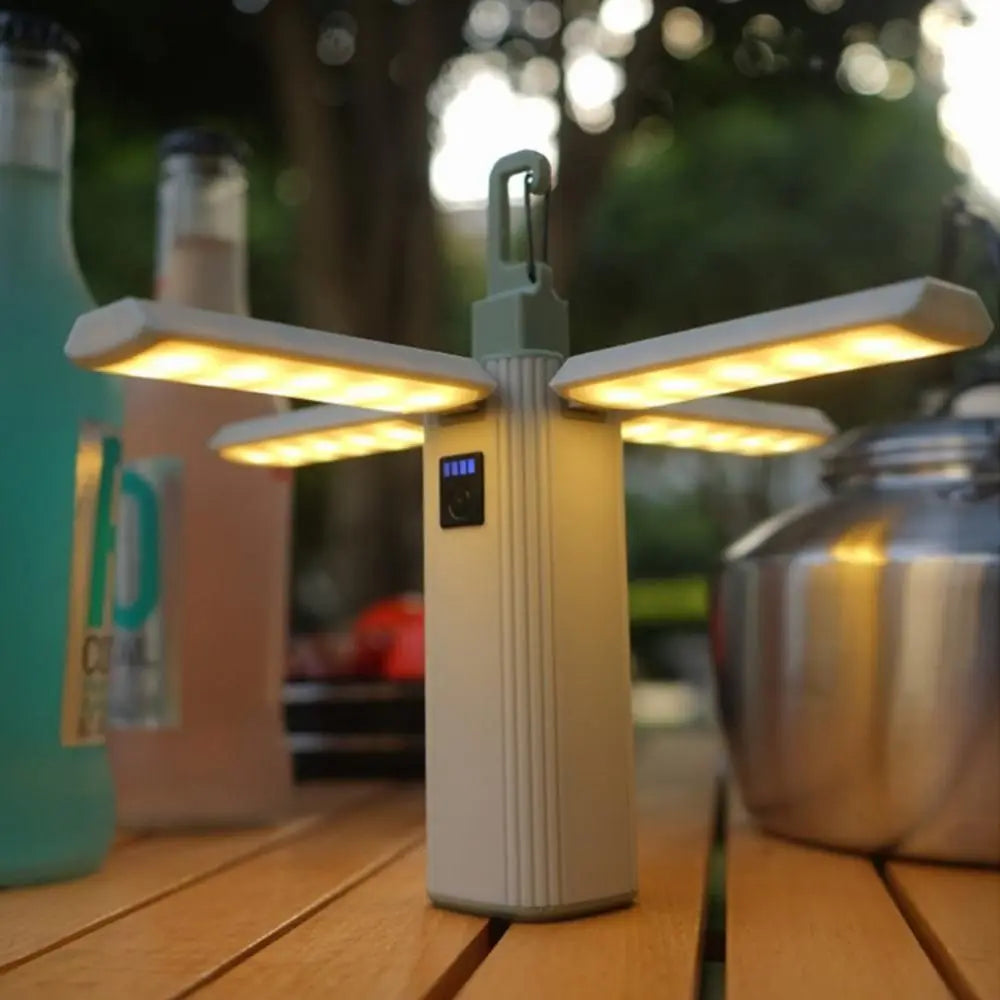 USB Rechargeable Foldable LED Camping Lantern | 360° Light
