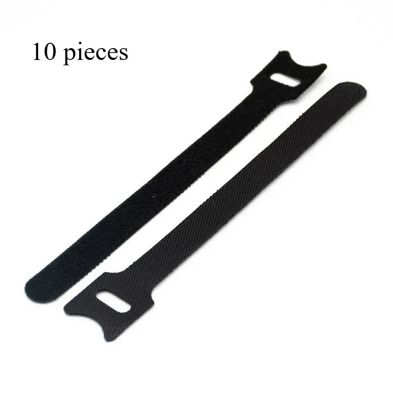 Reusable Hook & Loop Cable Ties 20cm 50pcs – Wire Organizer