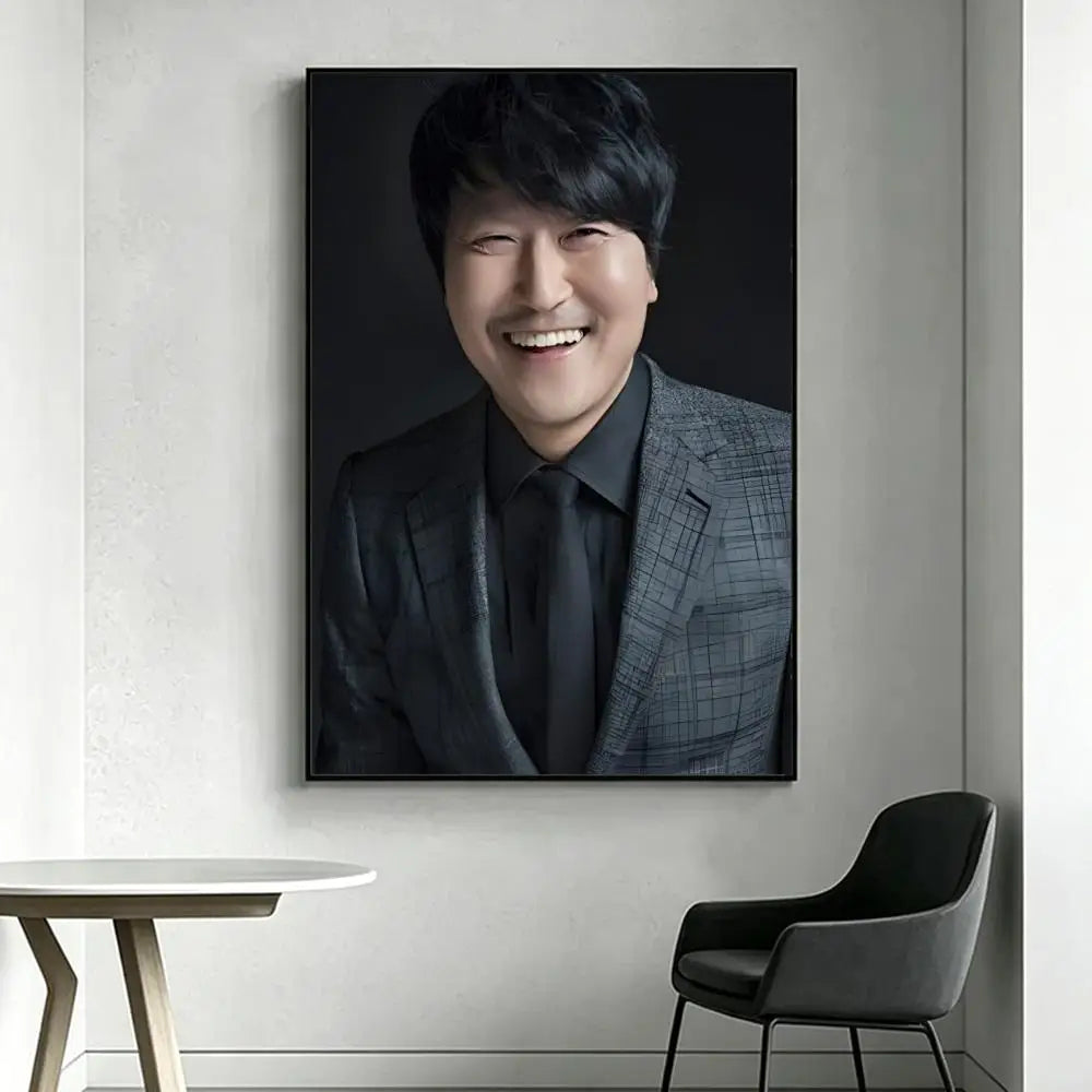 Song Kang-ho HD Art Poster | Waterproof Sticky Wall Decor
