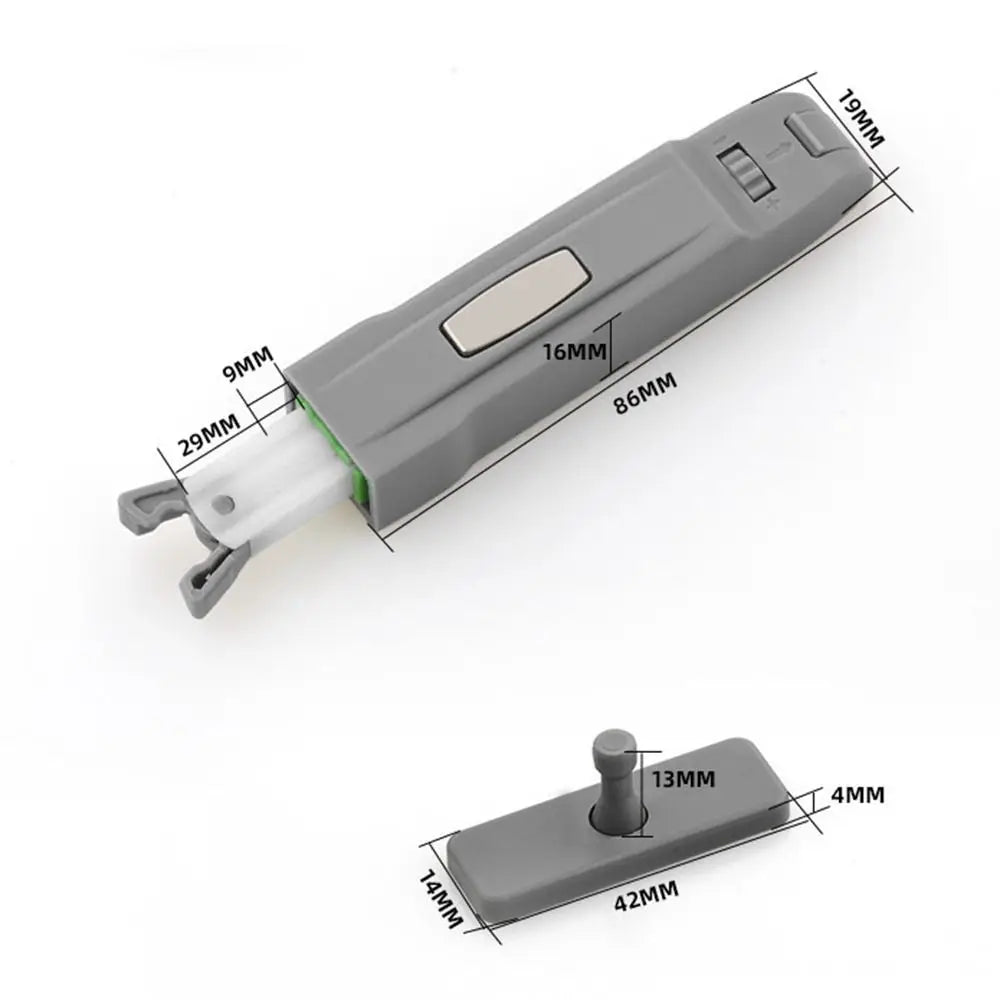 ABS Cabinet Catches Invisible Damper Buffer Door Lock Buckle Push