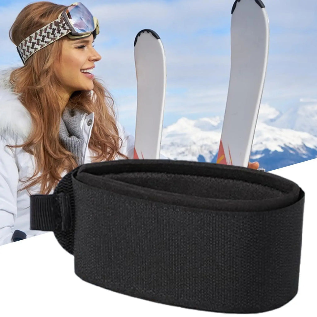 Adjustable Nylon Ski Straps with EVA Protective Pads