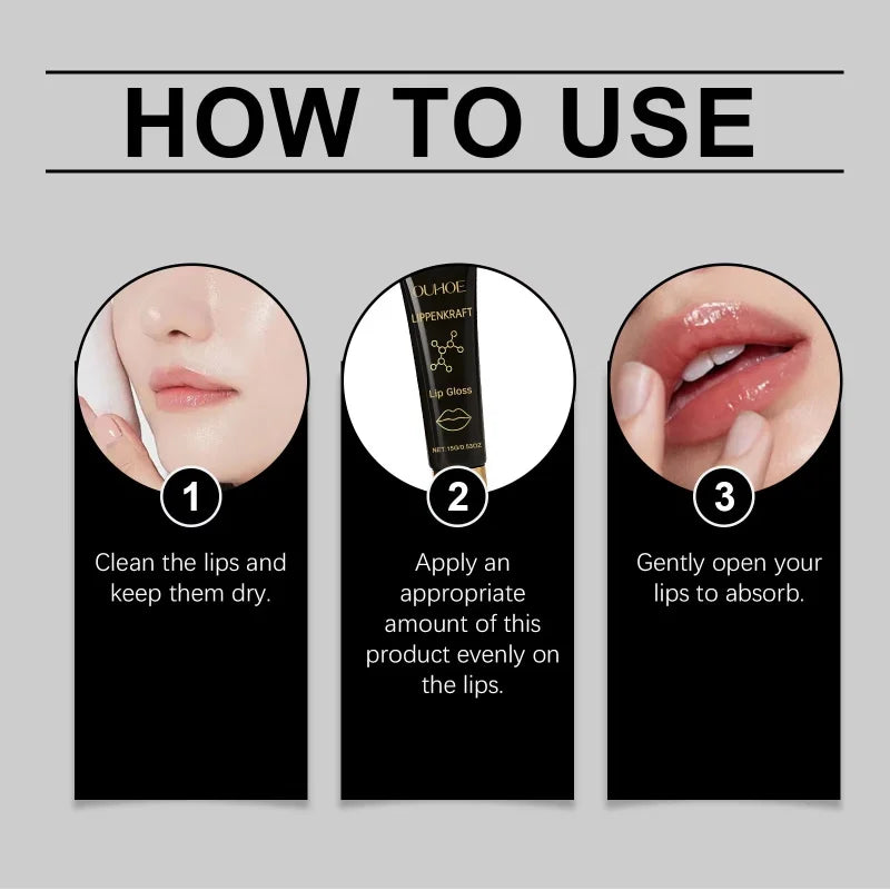 Eelhoe Lip Plumper Oil – Volumising, Moisturizing & Nourishing