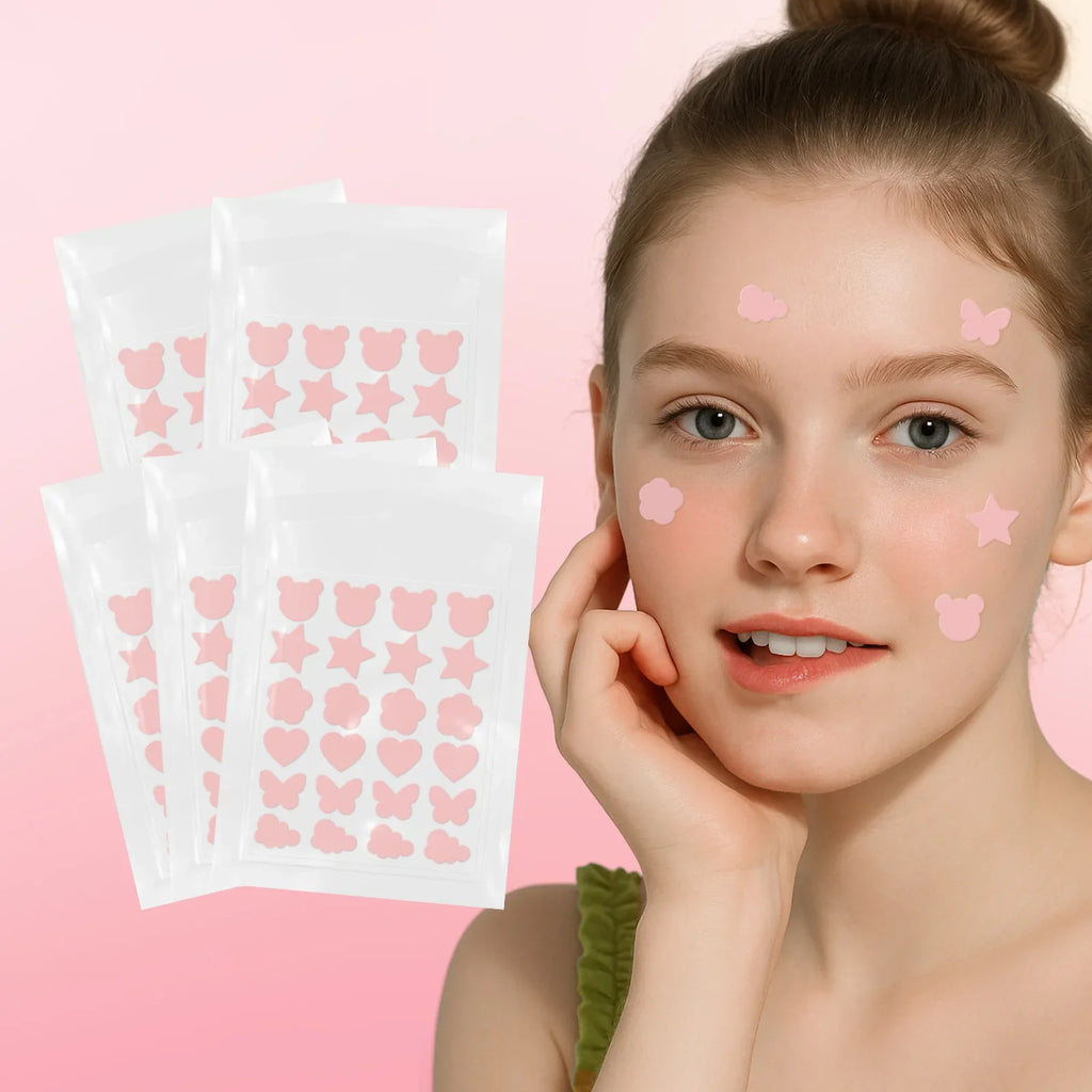 Laikou Sakura Acne Patches – Pimple Concealer Dots 24pcs