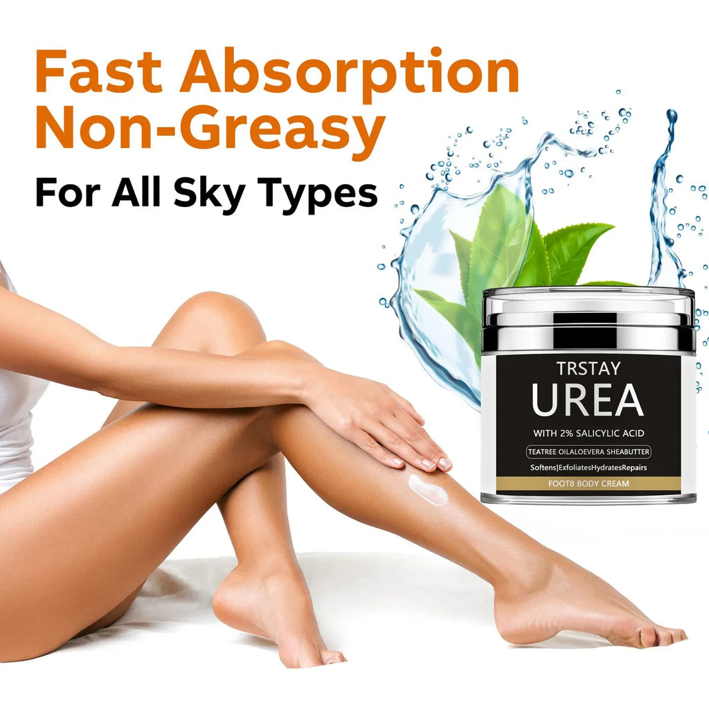 Urea Cream 40 Percent Feet Foot Dry Cracked Heels Knees Elbows Repair