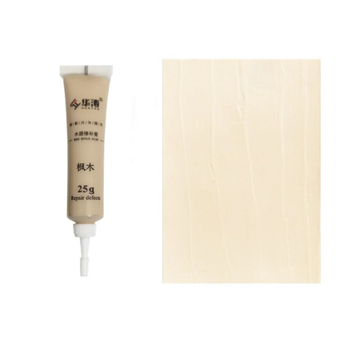 Wood Filler Repair Paste | Scratches, Cracks & Gouges – 14 Colors