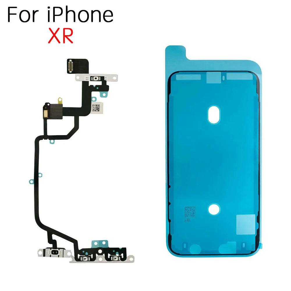 iPhone X XR XS Max Power Button Flex Cable – LED & Mic