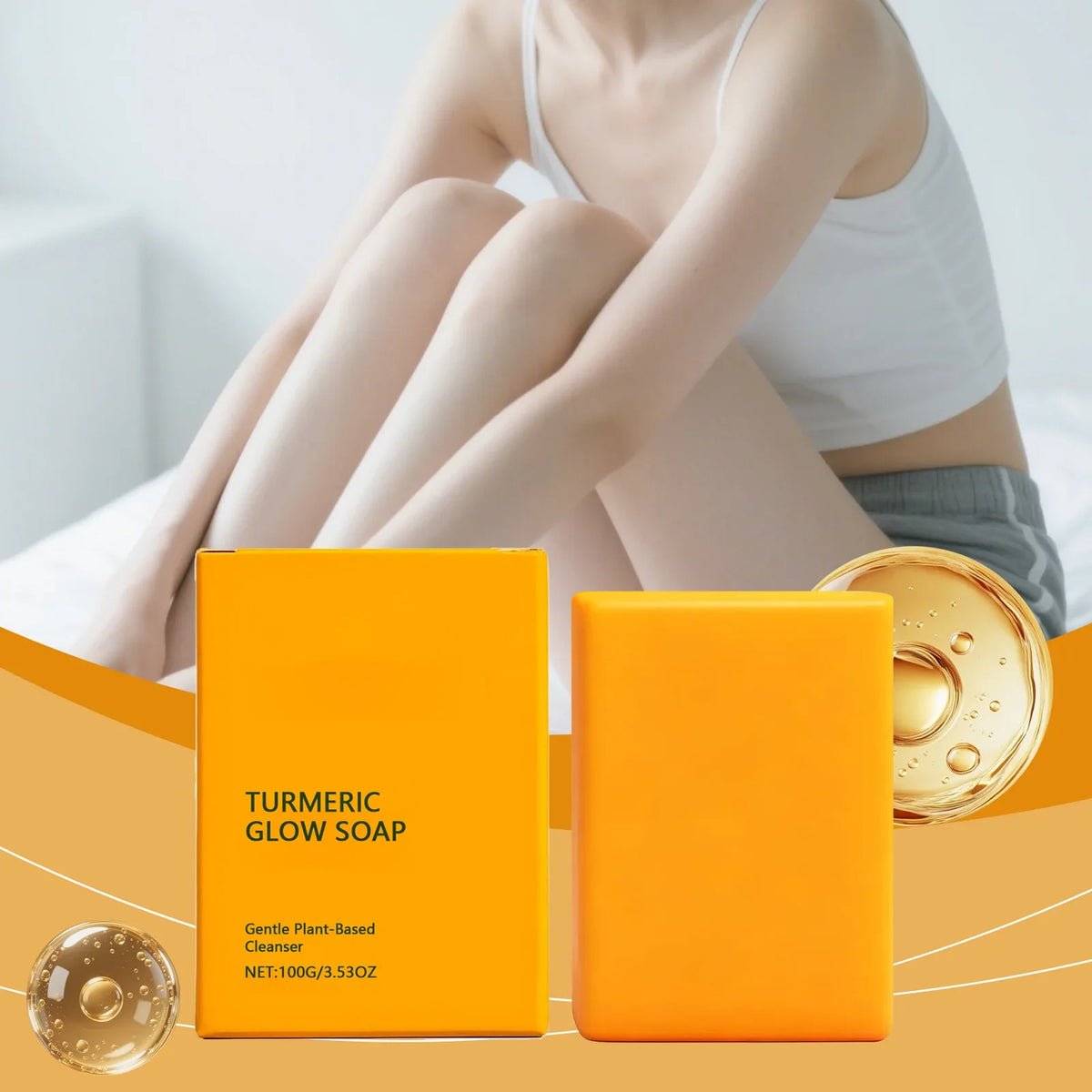 Turmeric Body Soap – Deep Cleanse, Nourish & Brighten Skin