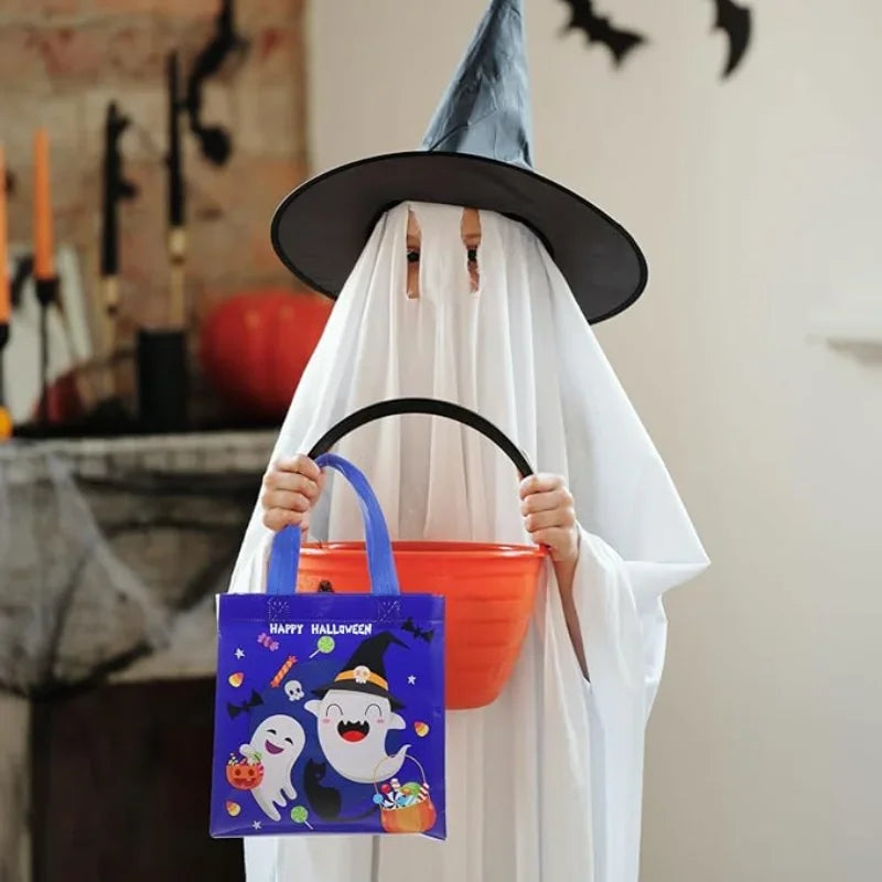 Halloween Trick or Treat Bags | Non-Woven Tote Gift Bags 1–60 PCS