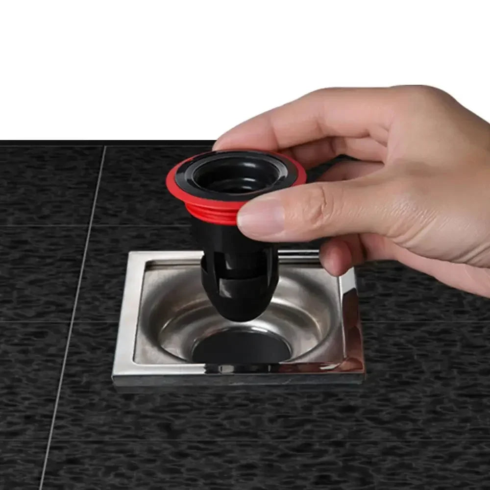 Silicone Floor Drain Strainer & Odor Seal – Sink & Shower