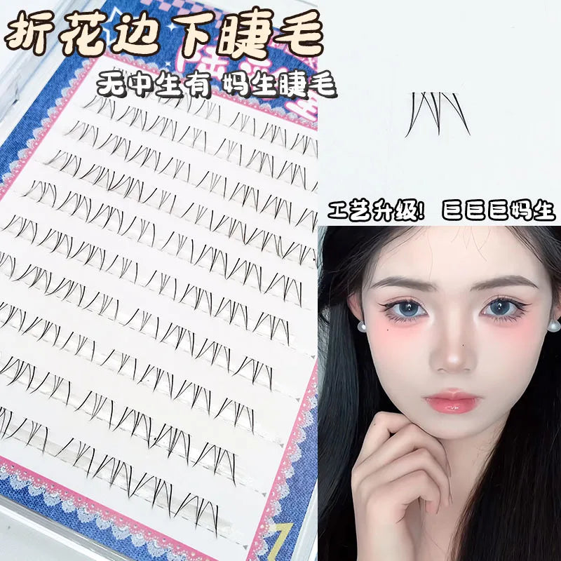 Korean Segmented Lower False Lashes – Natural Cluster Lashes