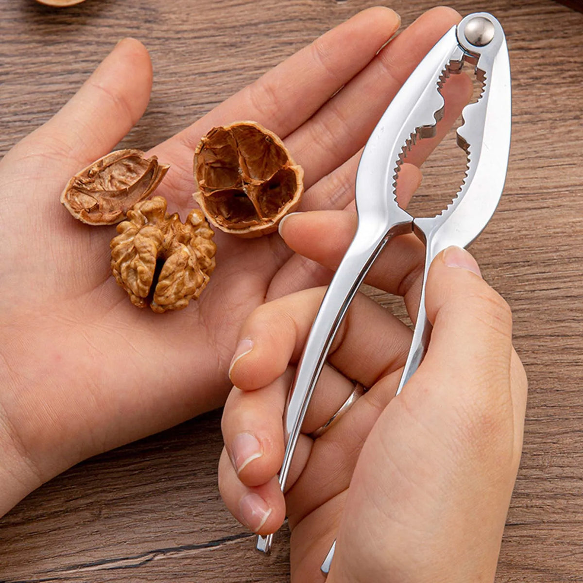 Multifunctional Nut Cracker Tool – Walnut, Pecan & Almond