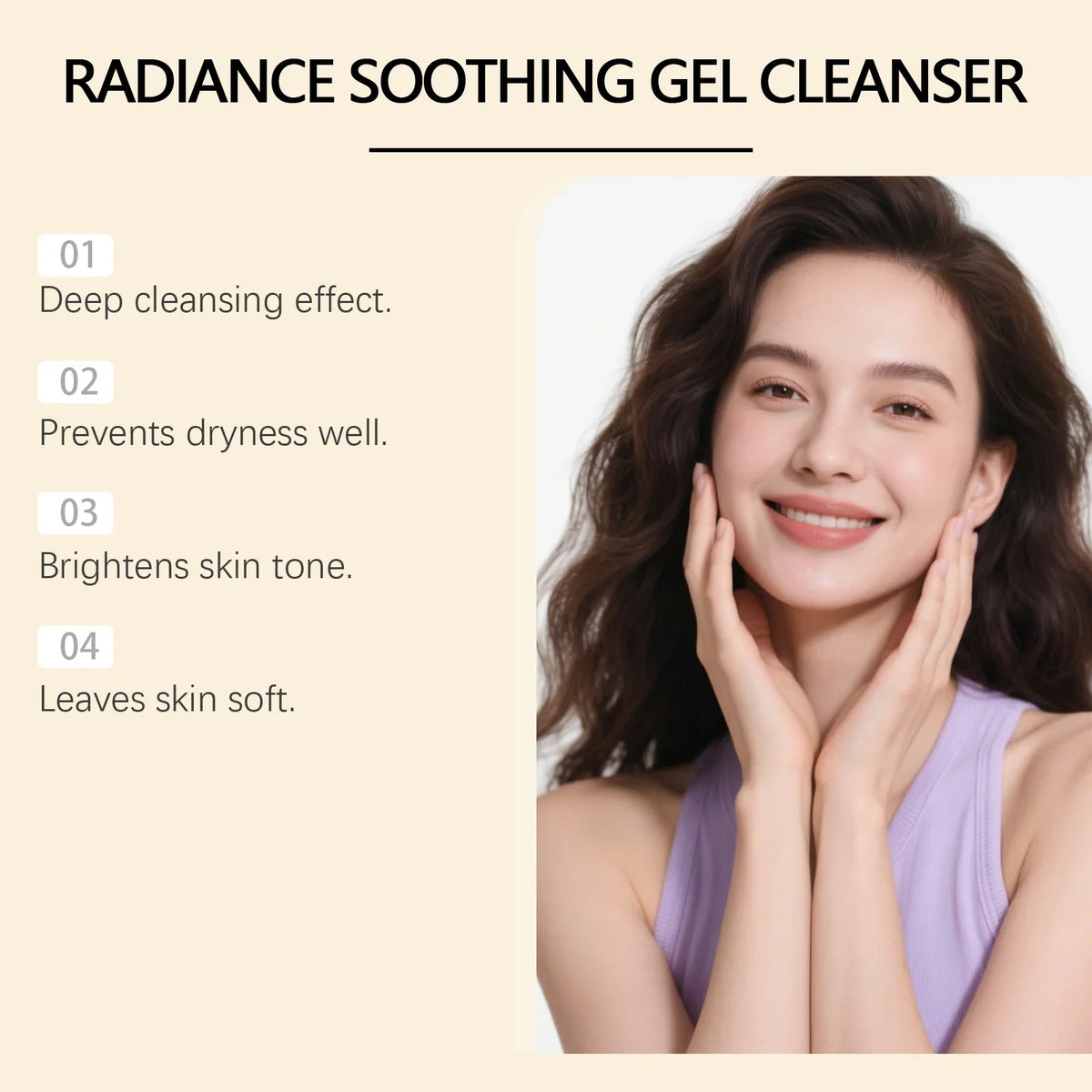 Hoygi Radiance Gel Cleanser – Brightening & Hydrating Face Wash