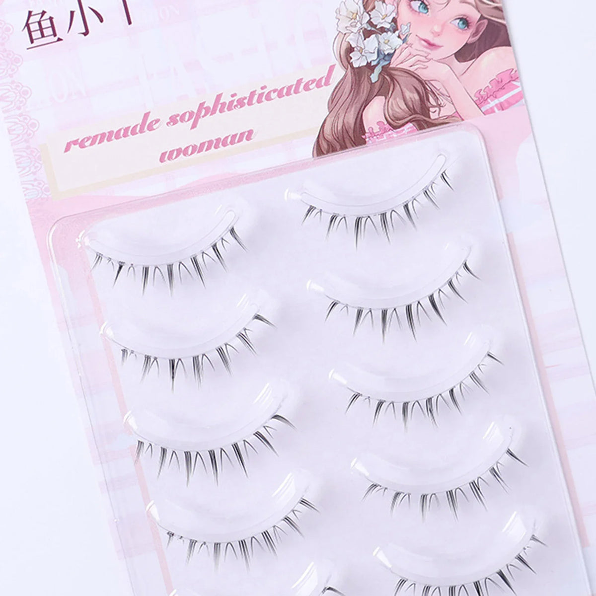 Natural Bottom False Lashes 5 Pairs | 4-6mm Wispy Lower Lashes