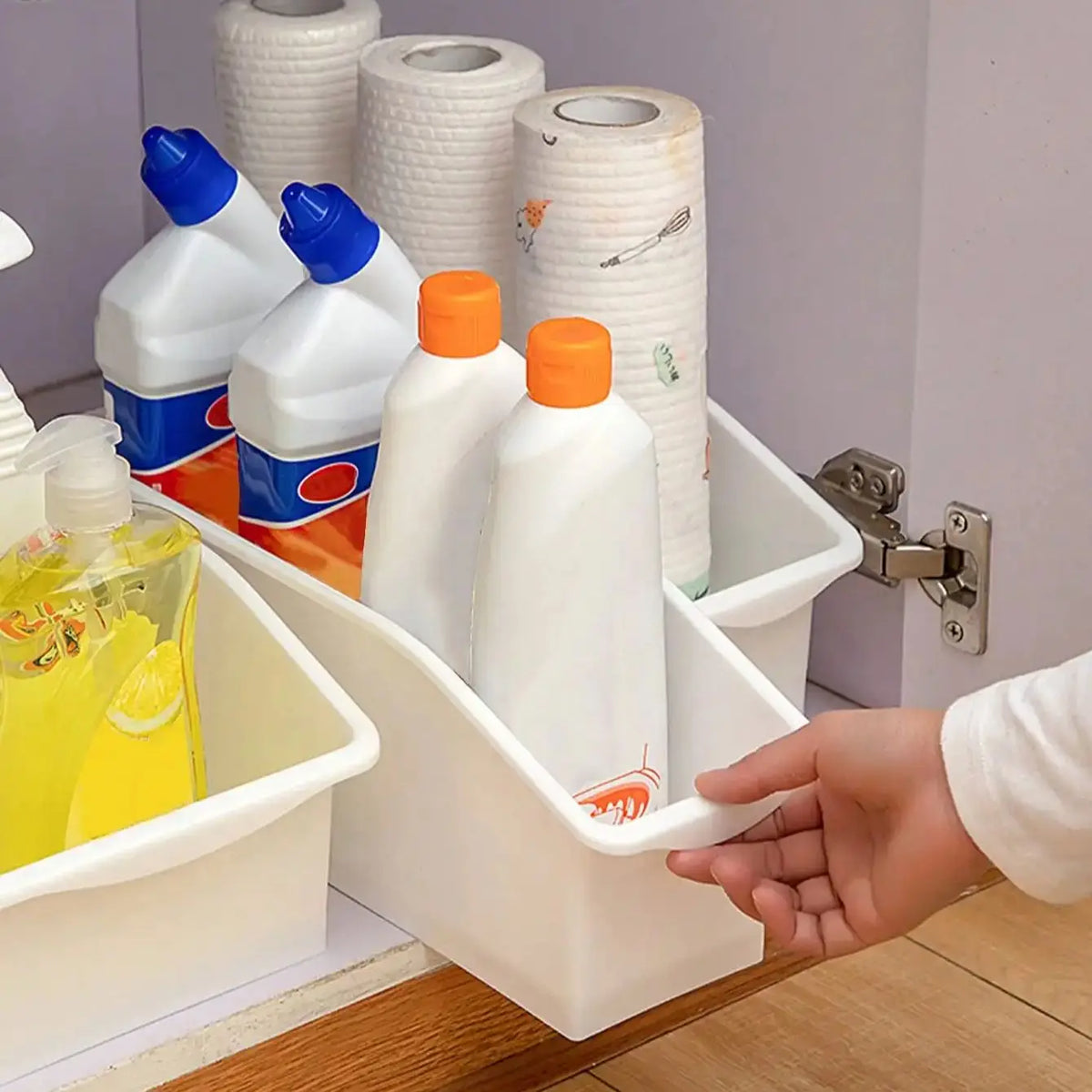 Kitchen Gap Debris Storage Basket Snack Cabinet Seasoning Bathroom