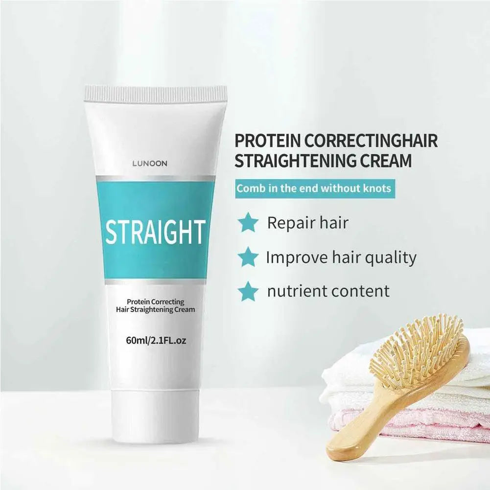 SADOER Keratin Hair Straightening Cream 60ml – Smooth & Frizz-Free