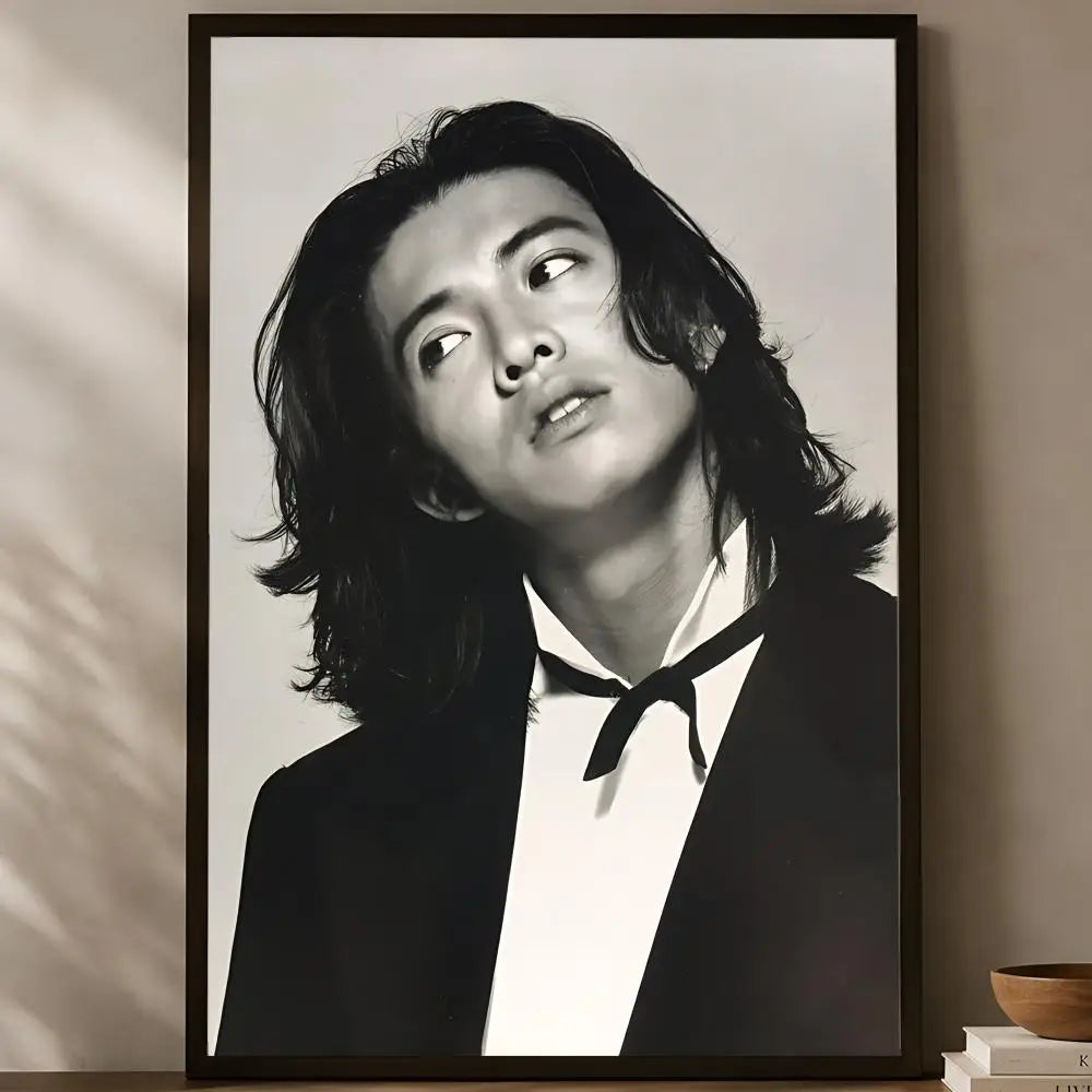 Takuya Kimura HD Wall Art Poster – Self-Stick Waterproof