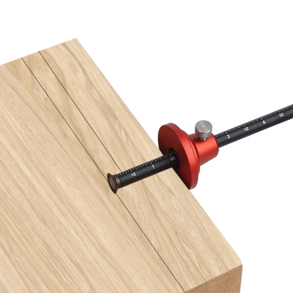 Aluminum Dovetail Tenon Woodworking Marking Gauge | Metric & Imperial