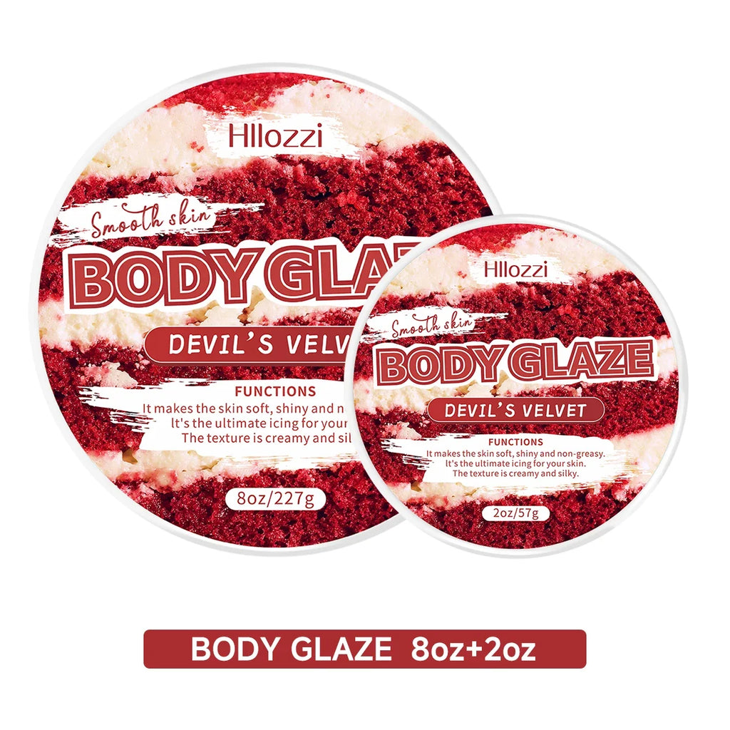 Red Velvet Body Glaze – Moisturizing Skin Tone Evening Cream