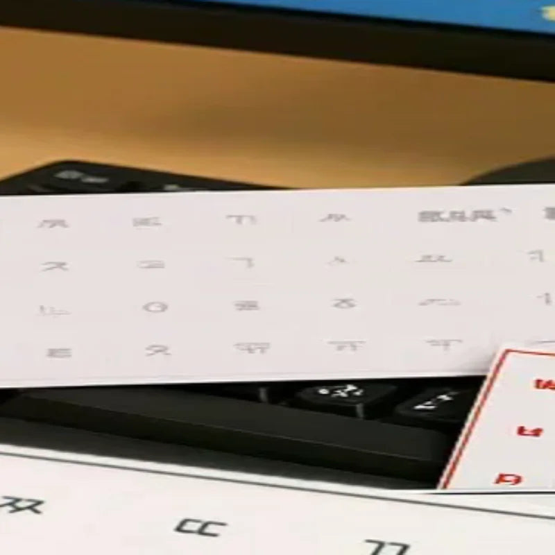 Korean Language Tear-off Film Keyboard Sticker Desktop Laptop Key