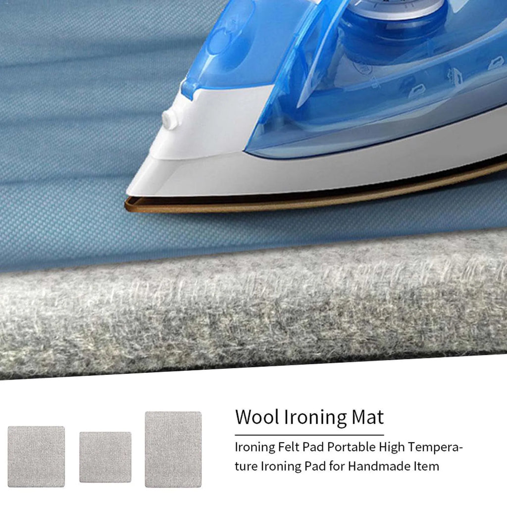 Wool Ironing Mat | Heat-Resistant Quilting Pressing Pad