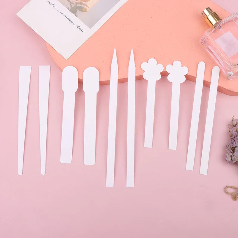 100 Pcs Flower-Shape Essential Oil & Perfume Test Strips