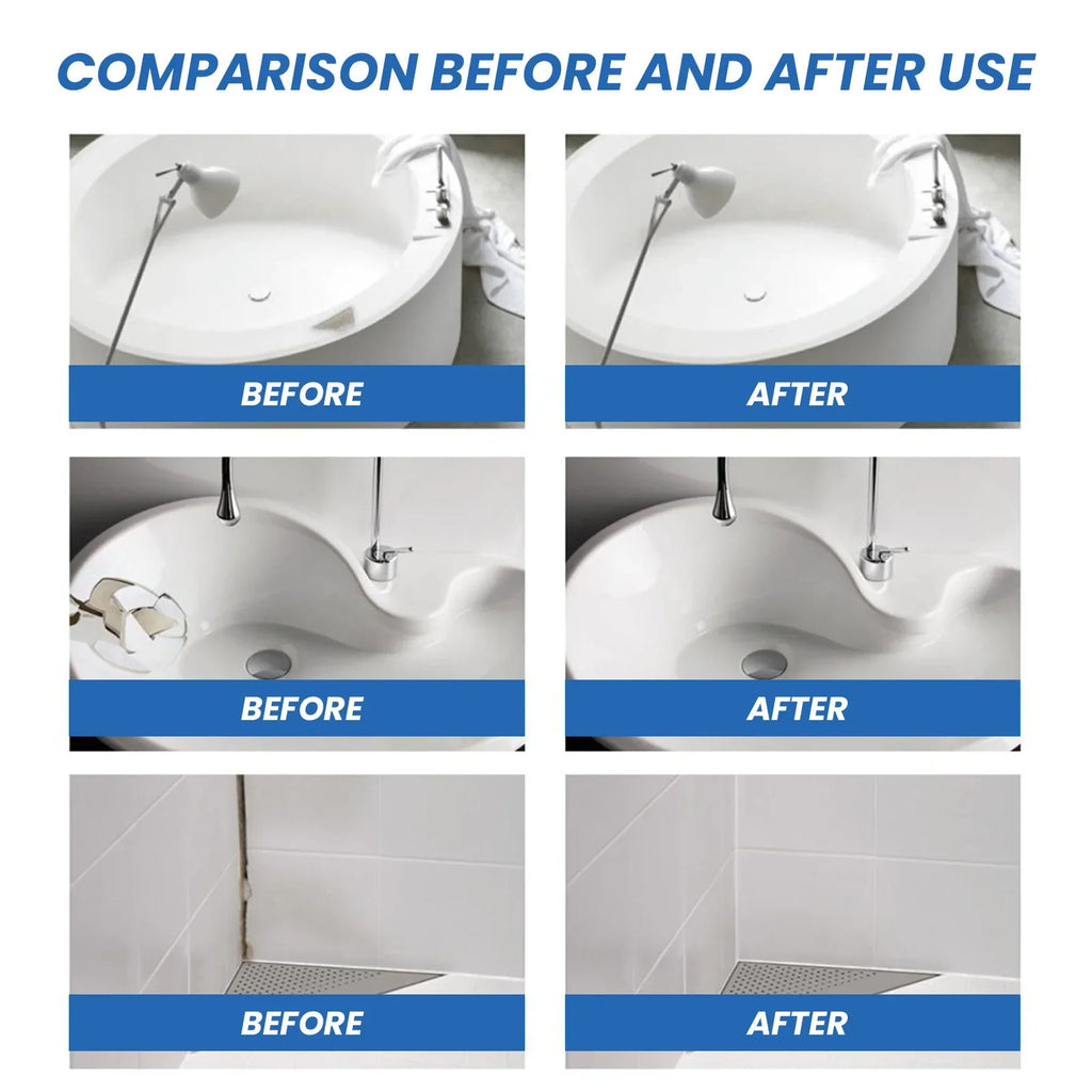 100g Tile Repair Paste – Waterproof, Fast-Drying + Scraper & Sandpaper
