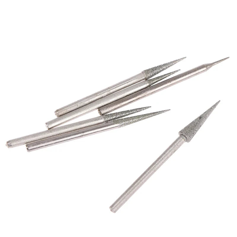 6-Piece Diamond Grinding Burr Set 1–4mm | Engraving Carving Bits