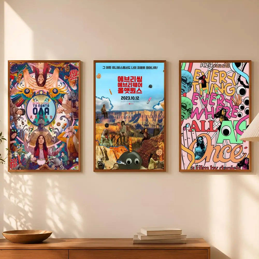 Everything Everywhere All at Once HD PVC Self-Stick Wall Poster