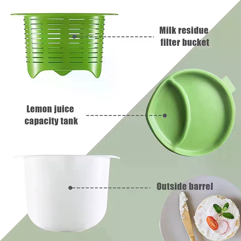 Cheese Making Kit – Mold Set, Tofu Press & Microwave Maker