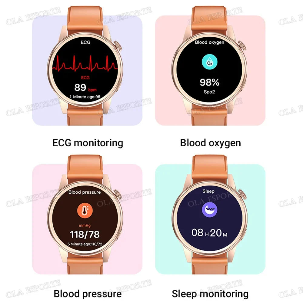 Smartwatch Bluetooth Calling Heart Rate Fitness Tracker – Men Women