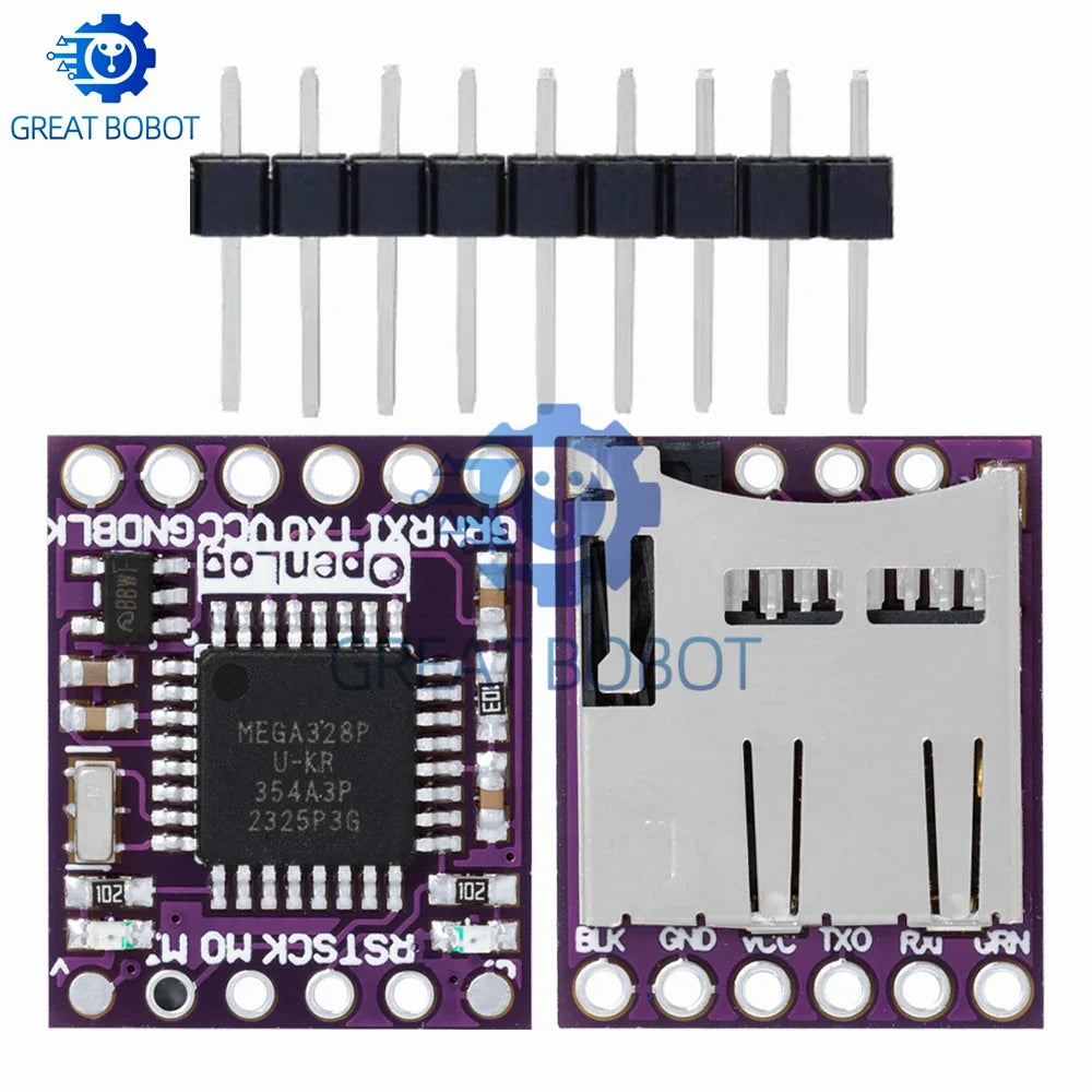 OpenLog Serial Data Logger – Micro SD Module for Arduino