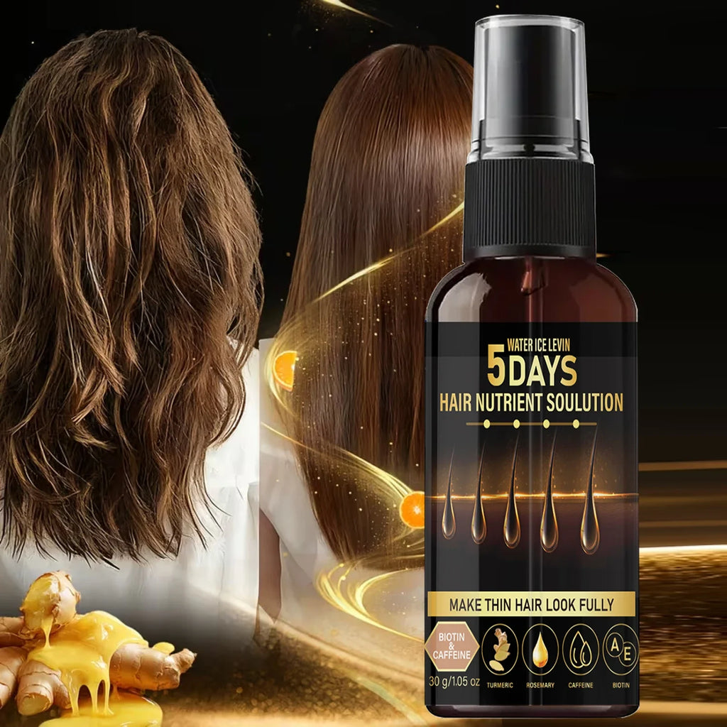 Biotin & Caffeine Hair Oil – Rosemary & Turmeric, 30g