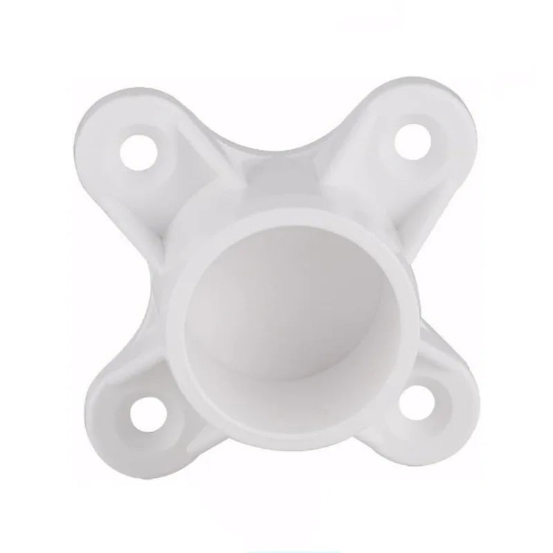 SCH40 PVC Flange Fittings – 3/4" Pipe Connector | Shelves & Tables