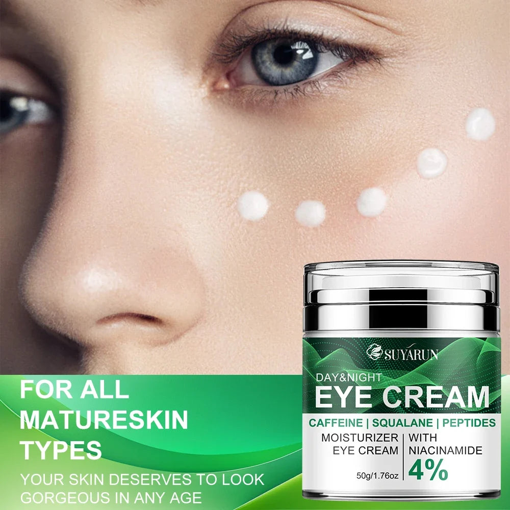 SUYARUN Eye Cream – Caffeine & Peptides for Brighter Eyes