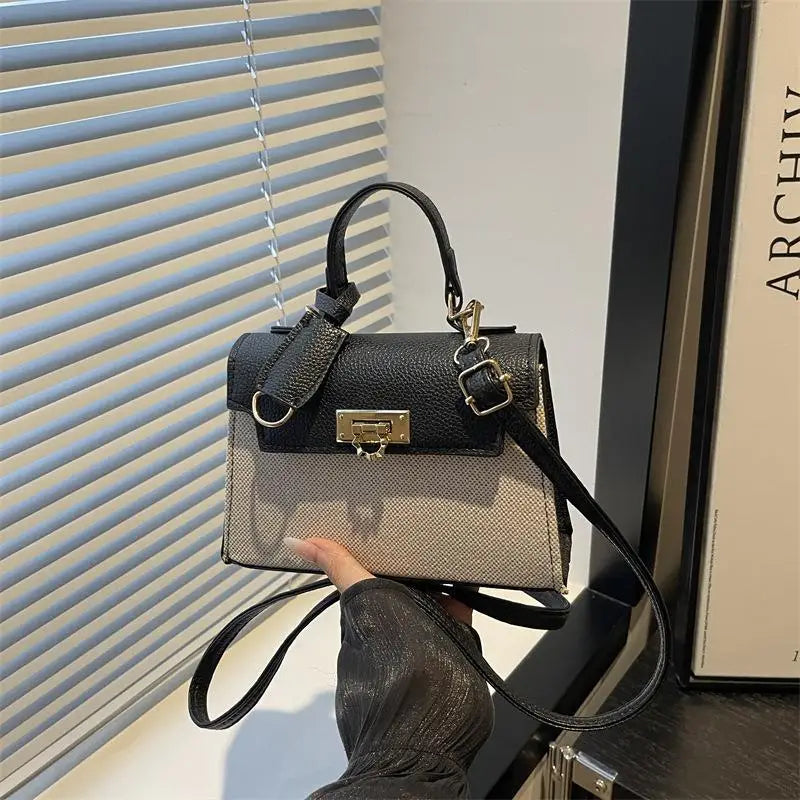 Women's PU Leather Crossbody Shoulder Tote Bag | Stylish Purse