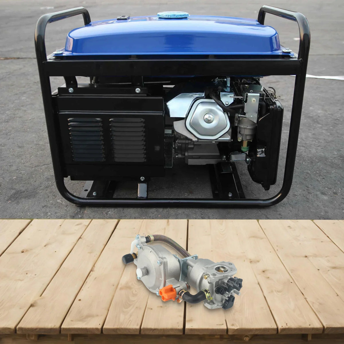 LPG Dual Fuel Carburetor Kit for 2–3KW Generator Conversion