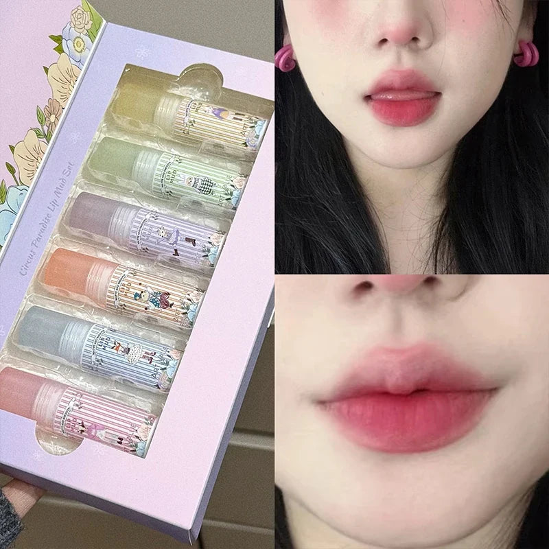 Art Value 6-Color Matte Velvet Liquid Lipstick Set | Waterproof