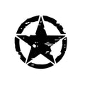 Star Graphic Vinyl Decal Sticker – Jeep, Car & Motorcycle