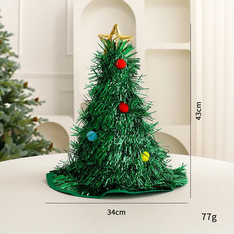 Magic Christmas Tree Hat Decoration Headwear