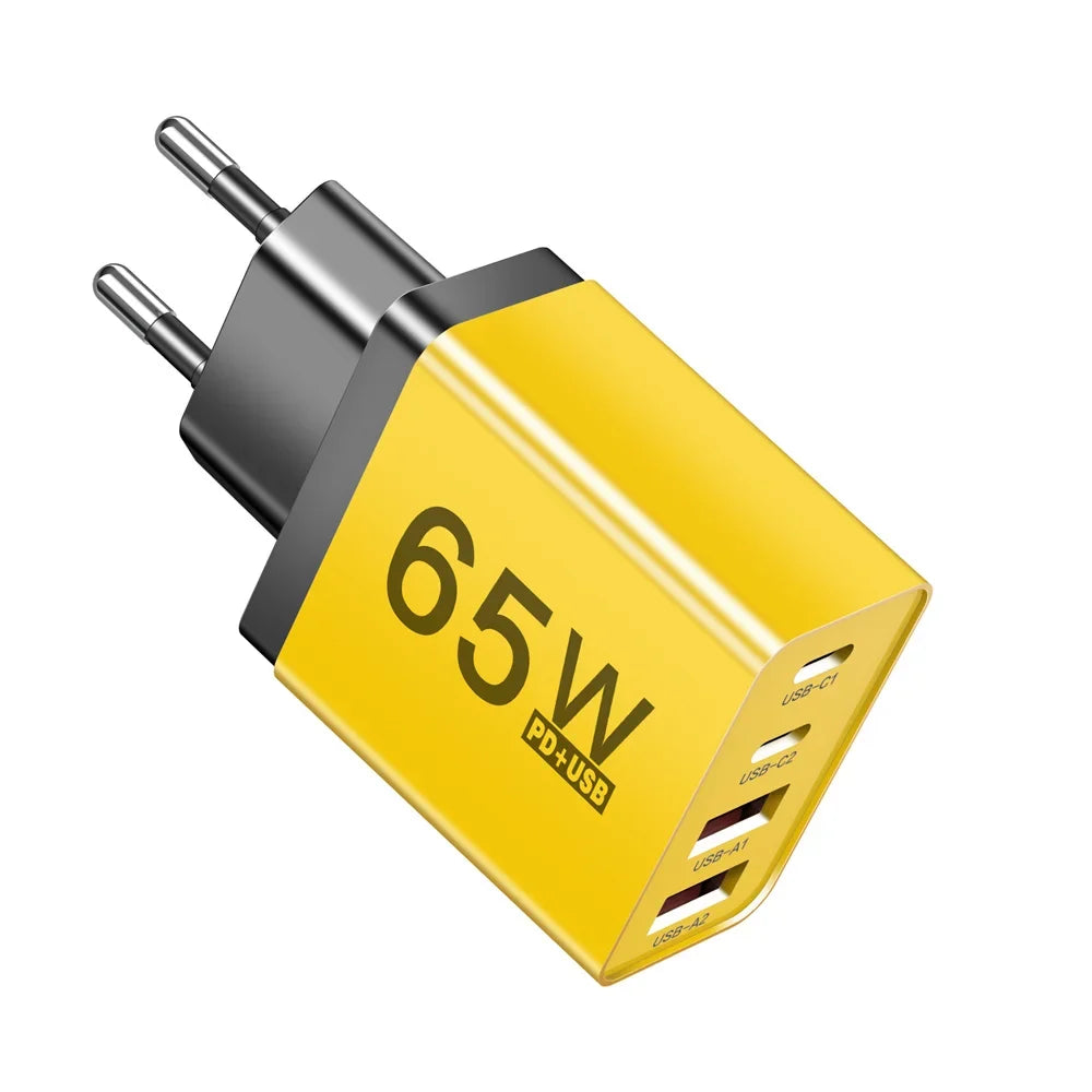 65W USB-C Fast Charger AU Plug – iPhone Samsung Xiaomi