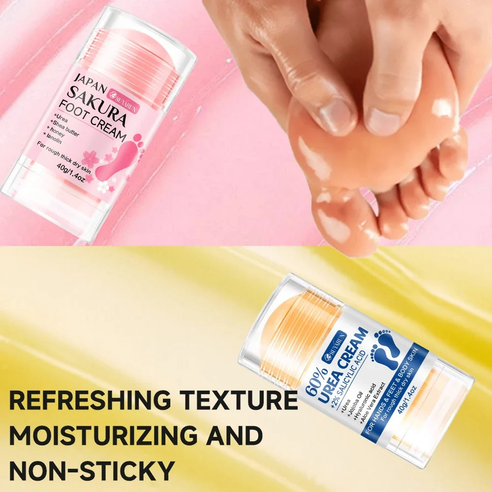 SUYARUN 60% Urea Foot Cream Stick – Hydration & Exfoliation