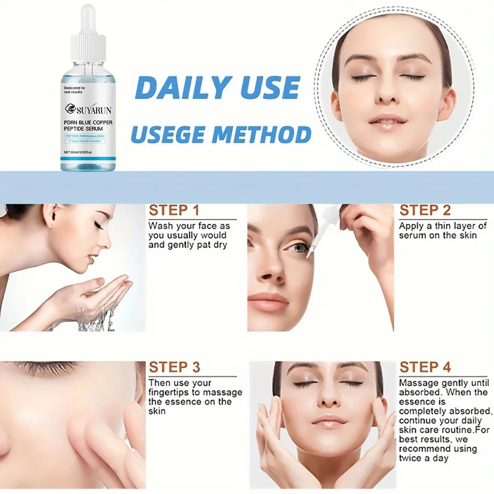 SUYARUN Blue Copper Peptide Serum – Firming Face Essence