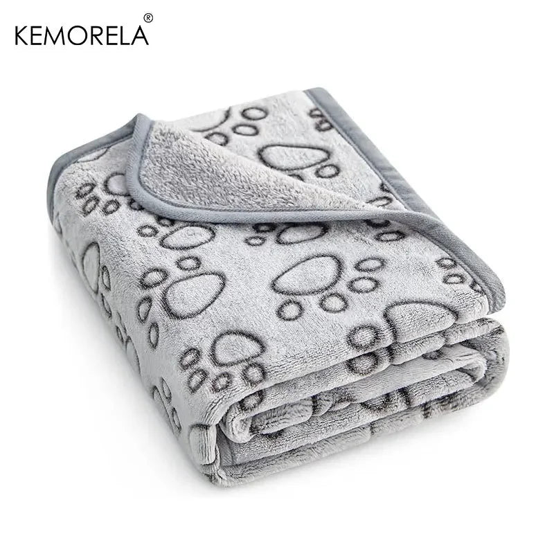 KEMORELA Soft Fluffy Pet Blanket for Cats & Dogs – Coral Fleece
